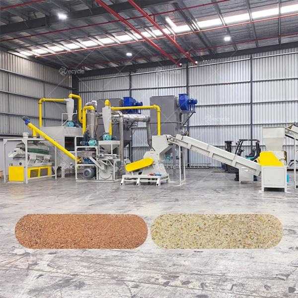 Máquina de reciclagem de cartão de telefone móvel para alimentos e bebidas