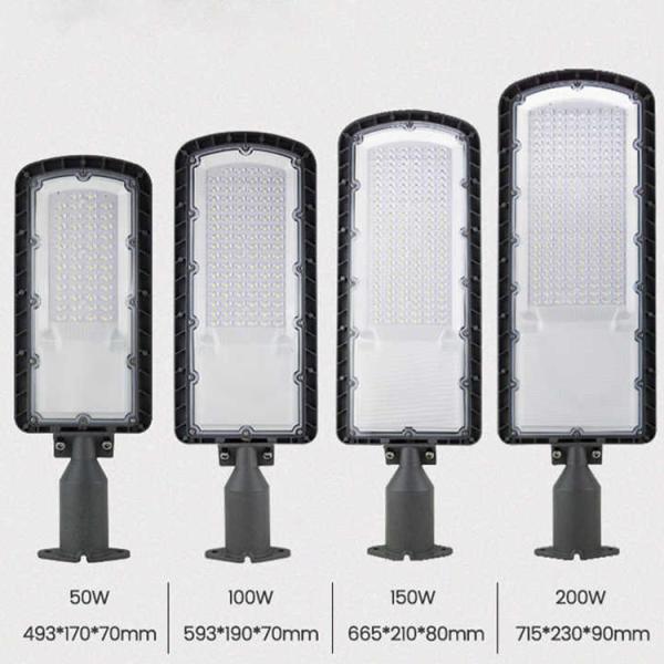 AC85-265V Input Voltage 50W 100W 150W 200w Led Street Light with CE Certification