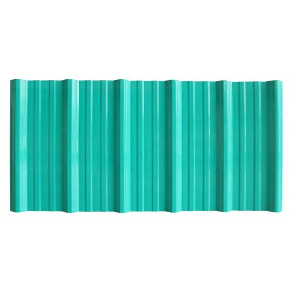 Waterproof PVC Roof Tile 1.0mm-2.5mm Thickness for Warehouse Factory