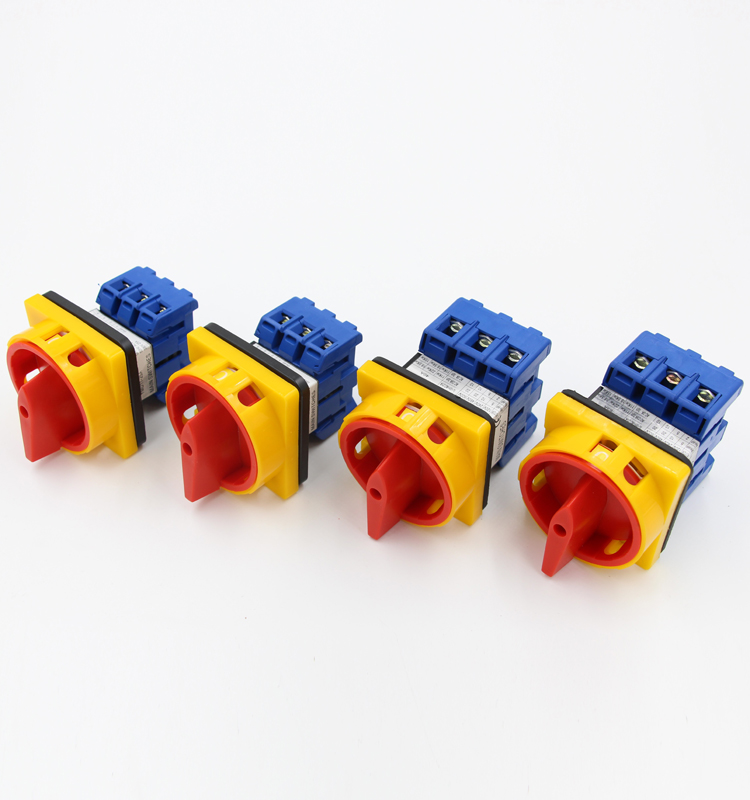LW30 Series 32A/40A Cam Switch AC Isolator 3P/4P Low Voltage Disconnectors with Din Rail Mounting and On-Off Operation Handle