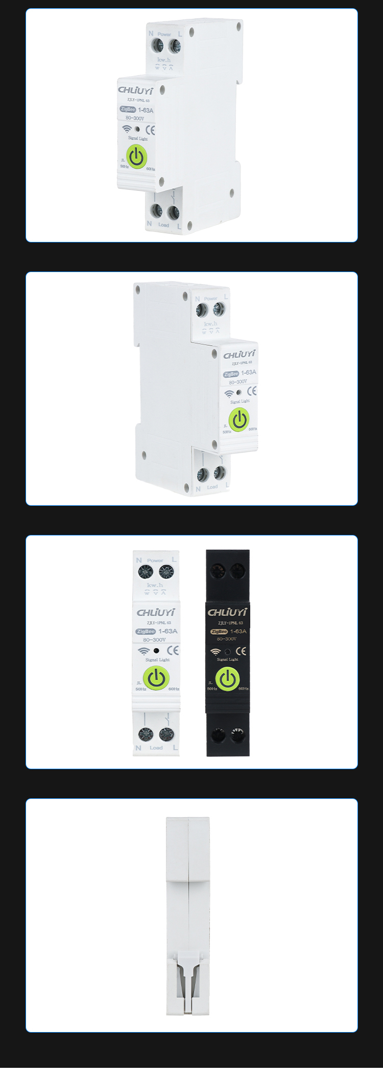 1P ZigBee Reclosing Protector: Energy Meter, Over/Under-Voltage, Voice Control