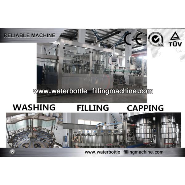 Carbonated Drink Production Line PET Bottle Filling Easy Operation SS304