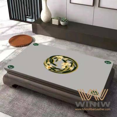 Vegan Microfiber Polyurethane Faux Leather Personalized For Coffee Table Mat
