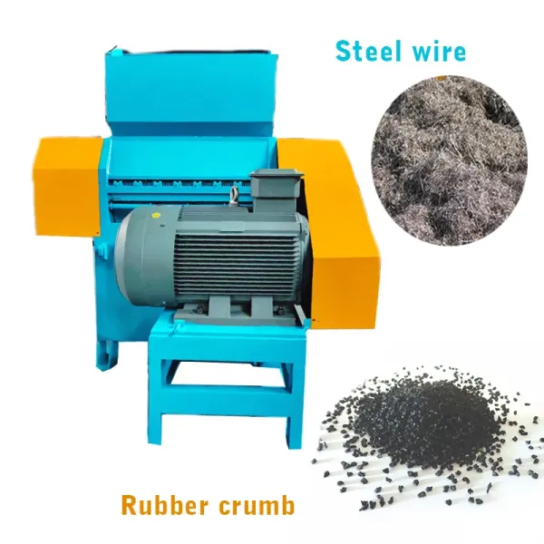 Durable DC53 Rubber Granulator with Adjustable Capacity Features