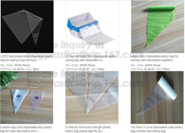 Reusable Decorating Cake Tool Silicone Icing Piping Bag Cream Pastry Bag Disposable, Sugar Craft Bags, Cake Cream, Decor