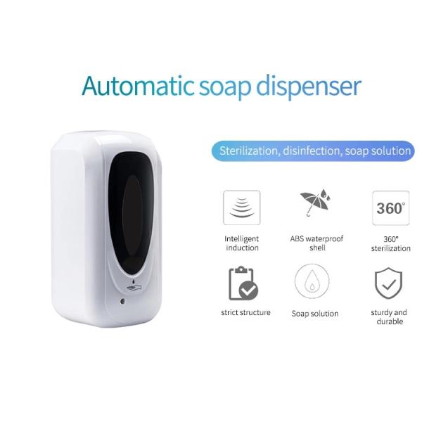 Чувствительный распределитель мыла руки движения, автоматический держатель стены распределителя мыла руки