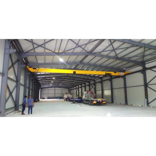 Rock Wool Insulated Industrial Steel Workshop Temperature Controlled Production Plant Sandwich Panel Building