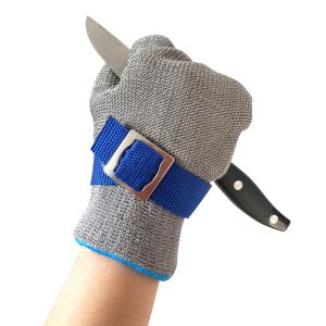 Guantes de trabalho de segurança resistentes a cortes resistentes a produtos qu