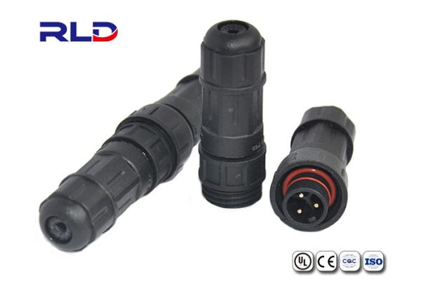 3 Pin Electrical Power Circular IP67 M15 Led Quick Connector