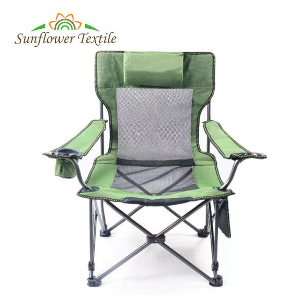 Green Steel Pipe Oxford Fabric Foldable Fishing Chair Light Folding Chair Fishing