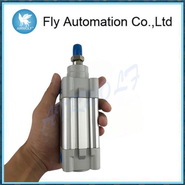 Цилиндры воздуха ДНК-40-25-ППВ-А 163337 пневматические, серебристый пневматический роторный цилиндр