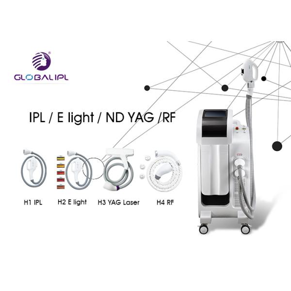 Colour Laser Multifunction IPL RF Beauty Equipment 2500W 44*53*89cm Size