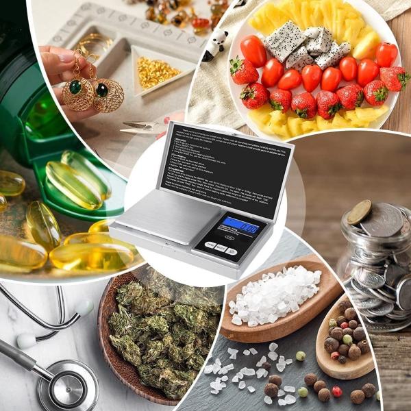 Balance de poche électronique numérique portable personnalisable pour bijoux en or, mini 200g 0,01g avec calculatrice pratique