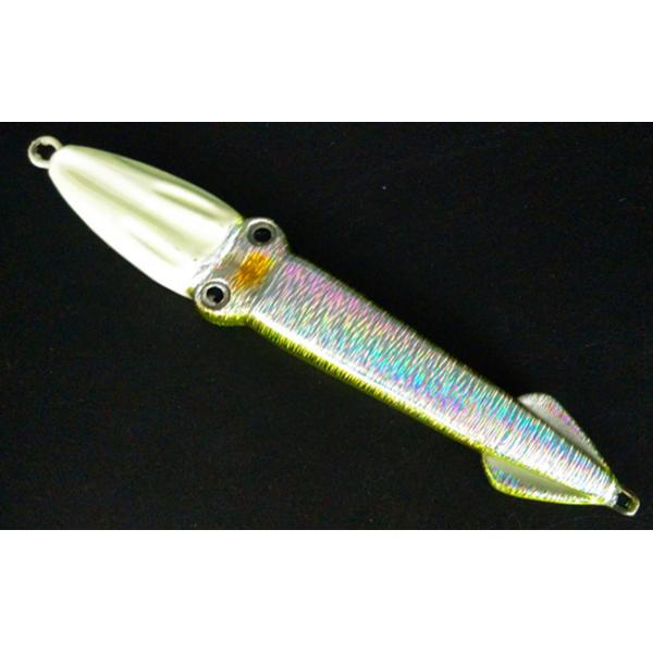 Lead alloy metal squid lure  120g 150g 180g 200g 300g 5colors with luminous