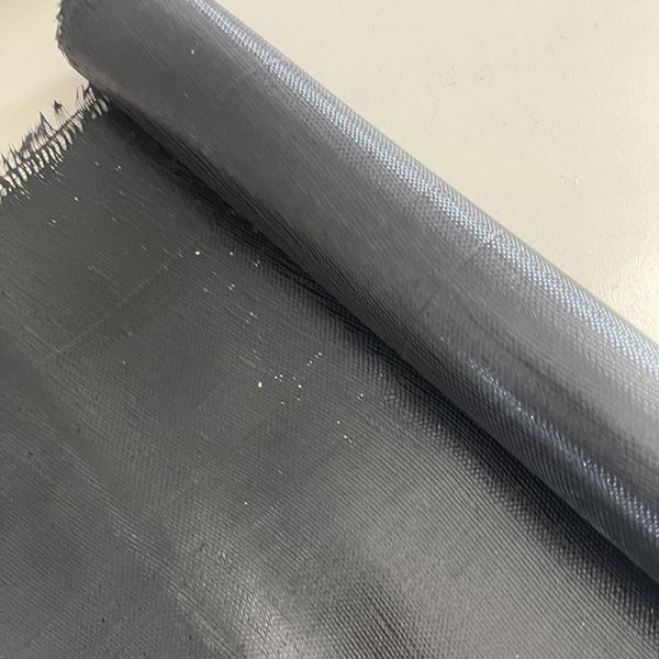 Smooth Surface Asphalt Coated Glass Fabric Waterproof 1.2m