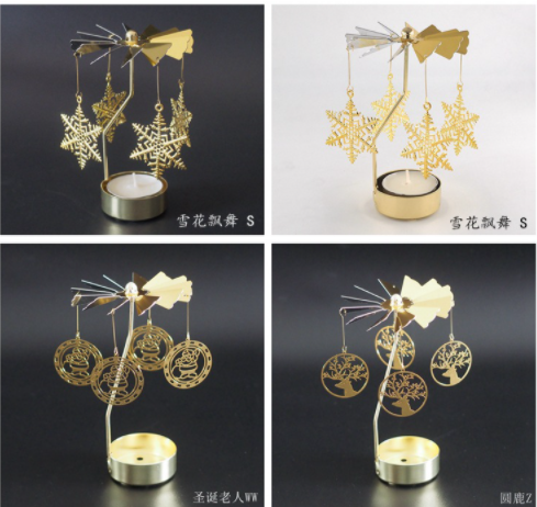 Decorative 26g H12cm Metal Modern Candle Holder