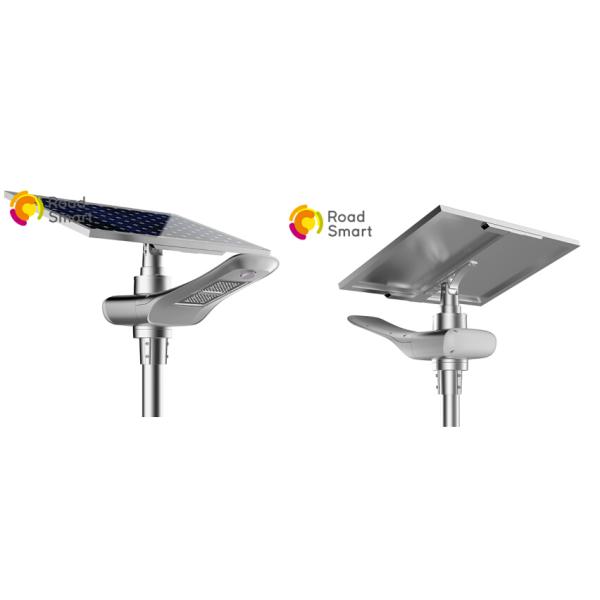 40 W Integrated Led Street Light With Solar Panel 50000hrs Lifespan