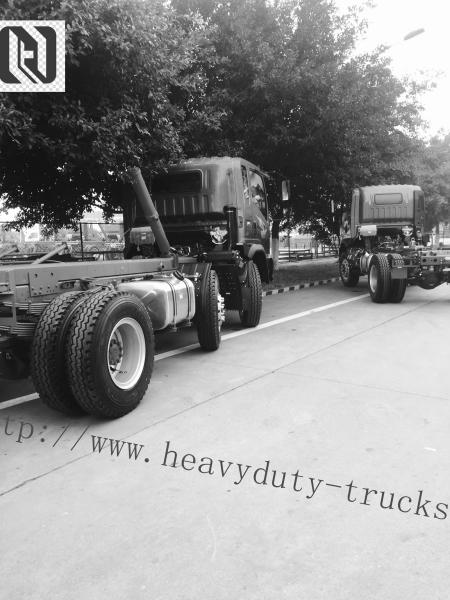 336hp Red Left Hand Drive Dump Truck 6x4 Sinotruk Howo7 Brand URO II Emission
