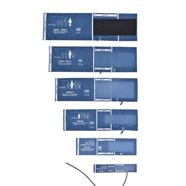 Air Bladder Adult NIBP Cuff Neonate Blood Pressure Cuff Tpu Hose Neonate Blood Pressure Cuff