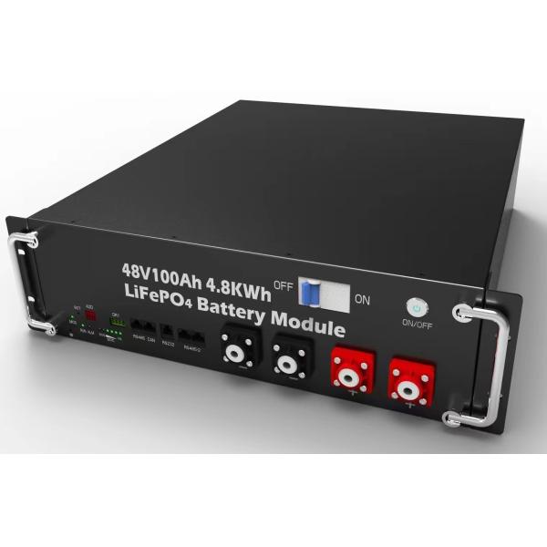 Batería de litio estándar de 3U 48V 100Ah para UPS e inversor