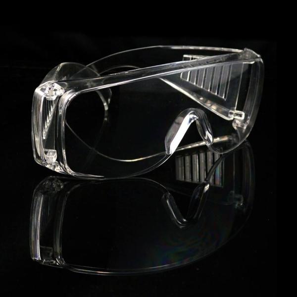 Plastic / Glasses Material Chemical Protective Goggles High Safety OEM Available