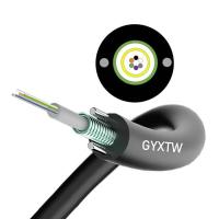 Cable à fibre optique GYXTW à 4 cœurs, blindé à l'air extérieur 6 8 12 24