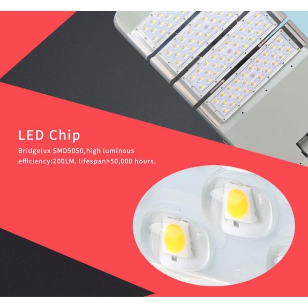 LEPOWER 160lm/w 150w High Lumen Smart LED Street Lights 3000K DALI Dimming Control System