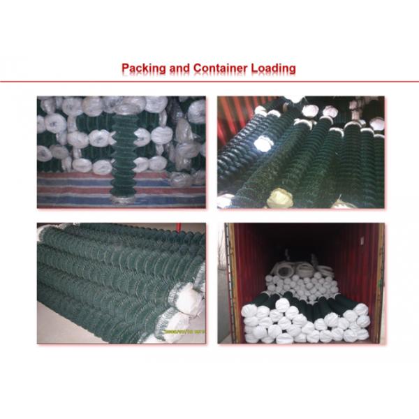 6ft Diamond Powder Coated Temporary Chain Link Fence Diamond Fence