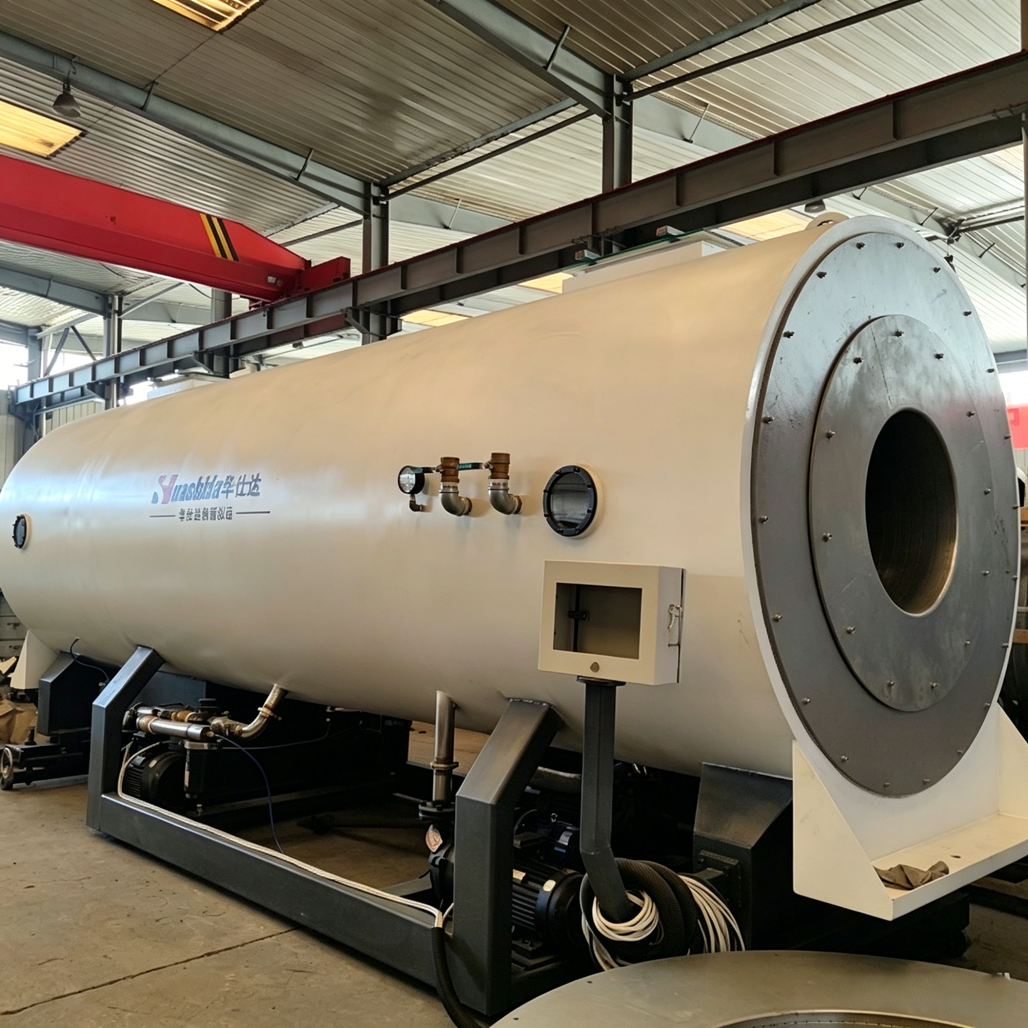 HDPE Jacket Pipe Casing Extrusion Line with Dust-Free Cutting for Pre-Insulated Pipe