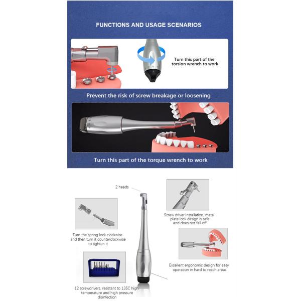 Teeth Implanting Dental Torque Wrench