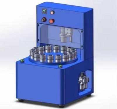 16 channel Automatic CR2032 CR24XX Coin cell Crimping Coin Cell Crimper Machine