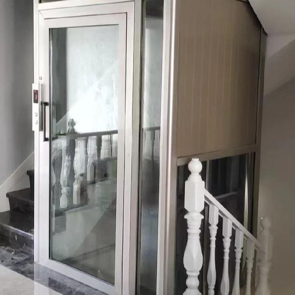 Custom Home Elevator Lift – Sightseeing Cabin with 3m Overhead & 4.7kW Motor