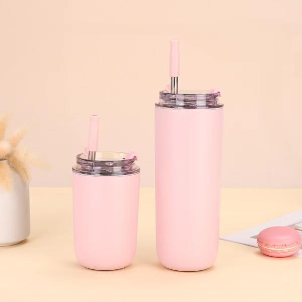 304 Stainless Steel Coffee Mugs Modern Design Reusable Bottle for Hot and Cold Drinks