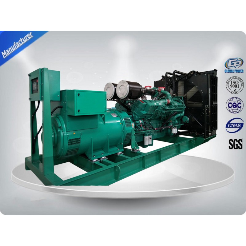 Open Type 1200 KW 1500 KVA Diesle Genarator Set With Cummins Engine and Stanford Alternator