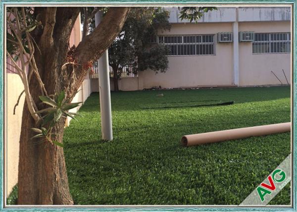Wear Resistant Urban Landscaping Snythetic Grass Natural Looking Pass SGS Test