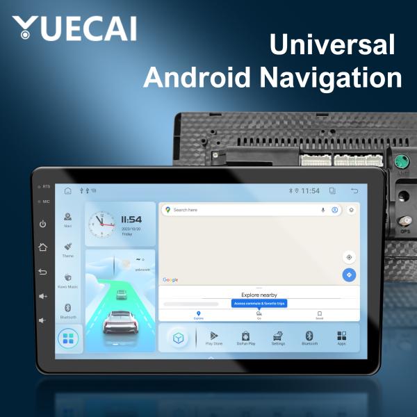 Touchscreen Car DVD GPS 9 Inch / 10 Inch Stereo Car Radio With 4G WIFI 8 Cores CPU