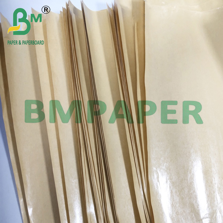 40g 45g 50g Glossy Bamboo Pulp Brown MG Kraft Paper For Carrier Bag 40г 45г 50г Блестящая бамбуковая целлюлоза Коричневая МГ Крафт-бумага для сумки