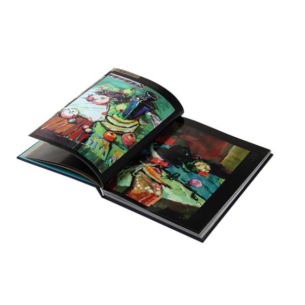 Hardcover Photo Album Book Printing 277x246mm Lamination Stamping