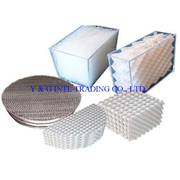 Plastic Wire Gauze Structured Packing Column PP/RPPPVD/PVDF/PTFE PVDF Material