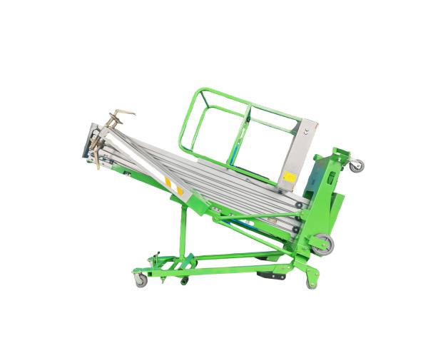 120Kg/トラックの荷を下すのための軽量の携帯用空気の仕事プラットホーム負荷
