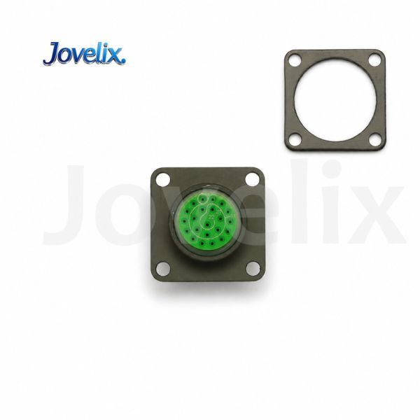 JY27508E12B35PN High-Reliability Circular Connector, Vibration Resistant, Gold-Plated Contacts, Bayonet Coupling, Multi-Pin Electrical Plug