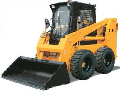 Luxury Close Cabin Bobcat Skid Steer Equipment High Flow Output Customized