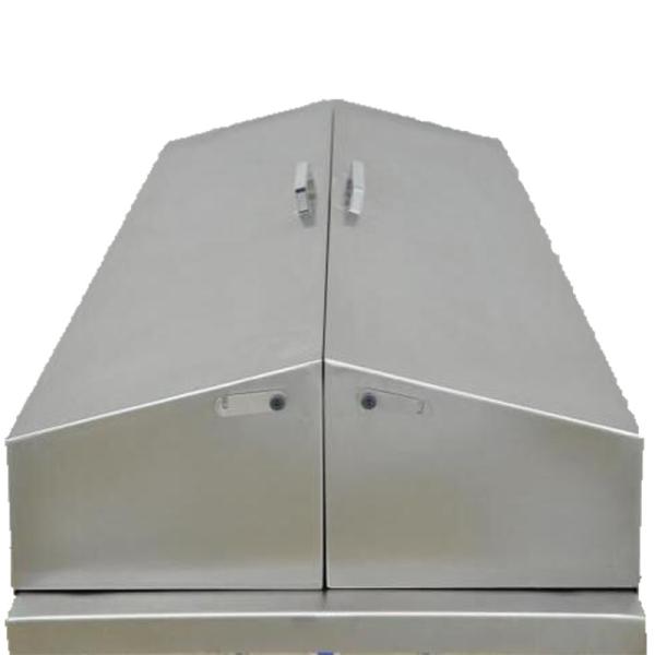 High Quality Stainless Steel Material Mortuary Trolley With Cover For Funeral Service Equipment