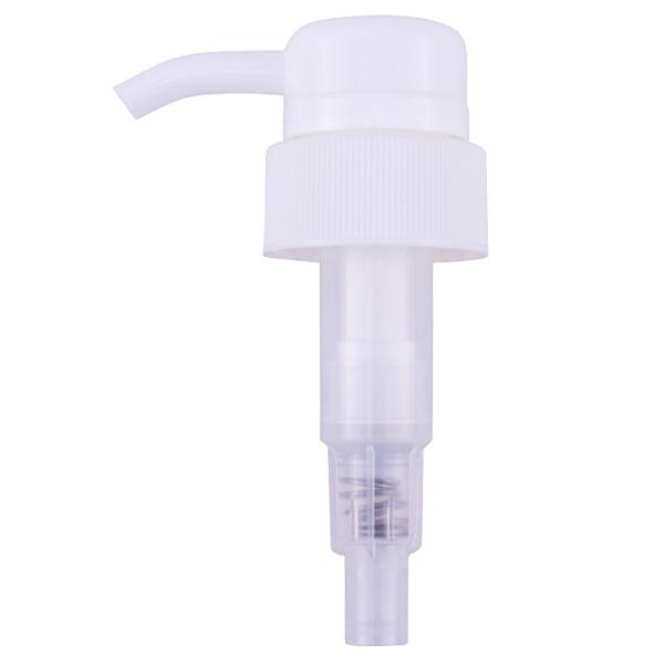 PP Material Plastic Lotion Pump Ribbed Smooth 2cc Body Cream Dispenser
