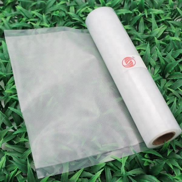 Clear PE Bags Supplier Embossed Plastic Vacuum Food Sealer Rolls