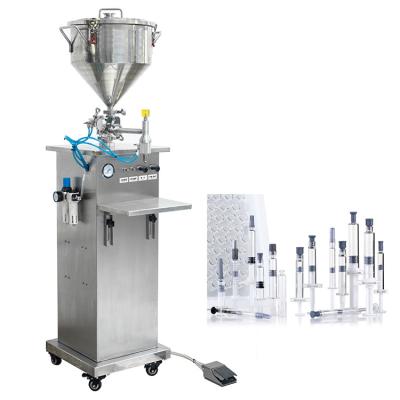Categoria sanitária do gel de creme cosmético semi automático da seringa do enchimento da garrafa