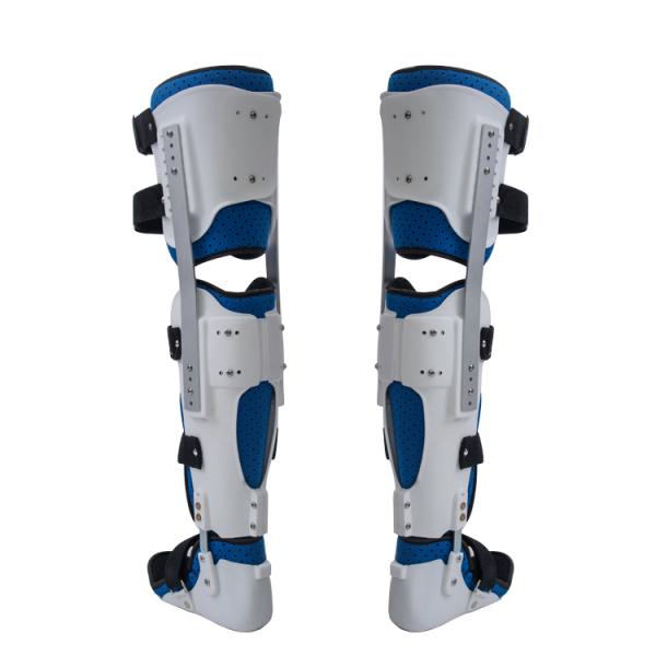 Professional full leg knee support leg fracture foot drop orthosis pain arch support ankle foot support brace