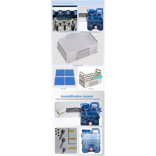 Refrigerated Orbital Shaking Incubator DS-5055 with Dual Doors
