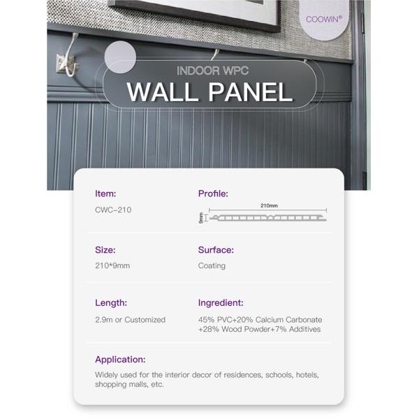 Оксидация планок стены FSC CNAS молестойкая крытая деревянная устойчивая