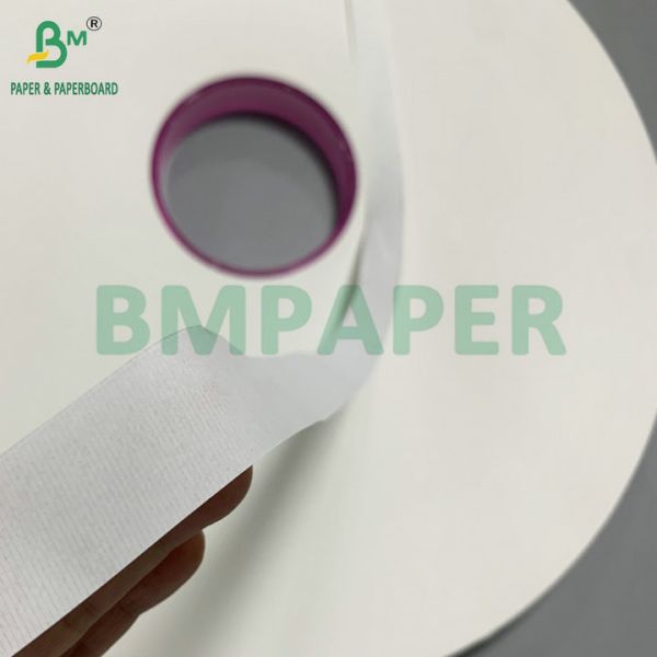 25gsm Striped Straw Wrapping Paper 24mm 40mm Customized Size